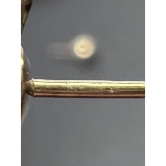 14k Yellow Gold Polished 3mm Ball Post Earrings - Picture 11 of 11